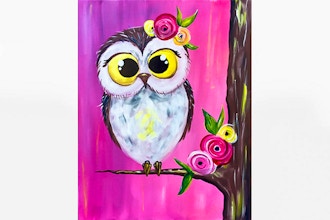 All Ages Paint Nite: Spring Owl Cutie Patootie